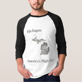 Michigan - USA:s höga fem T-Shirt