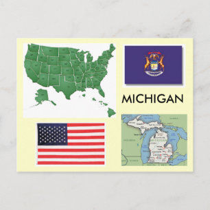 Michigan, USA Vykort