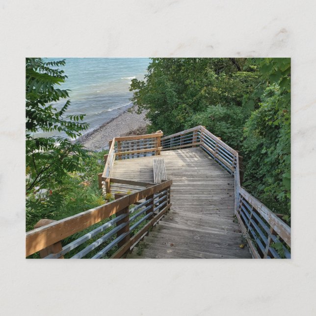 Michigan utsikt vykort (Framsida)