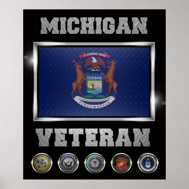 Michigan Veteran poster (Framsidan)