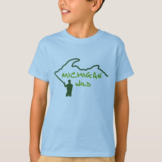 Michigan Vild T Shirt (Framsida)