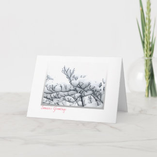 Michigan Vinter julkort Helgkort