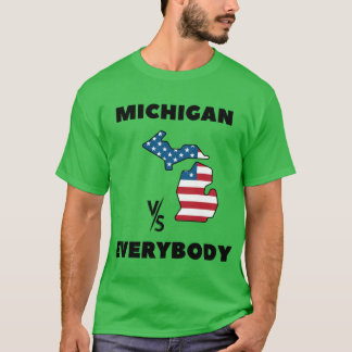 michigan vs everybody t shirt
