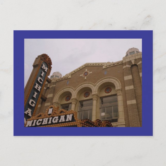 MIchigan Vykort (Framsida)