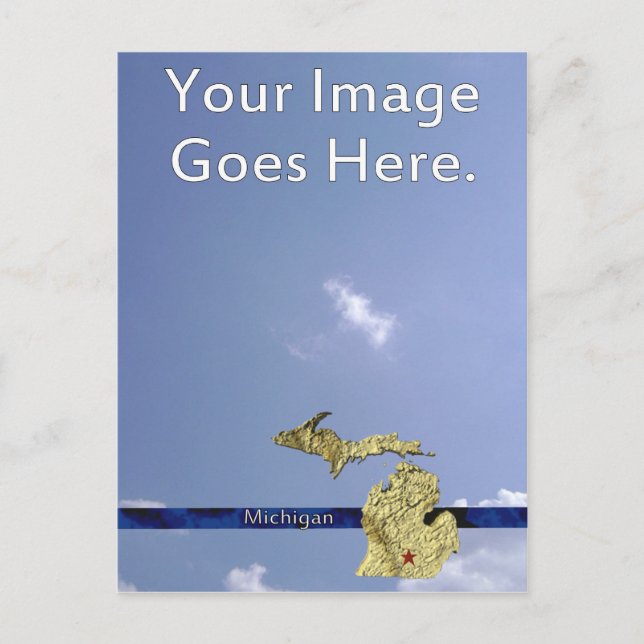 Michigan Vykort (Framsida)