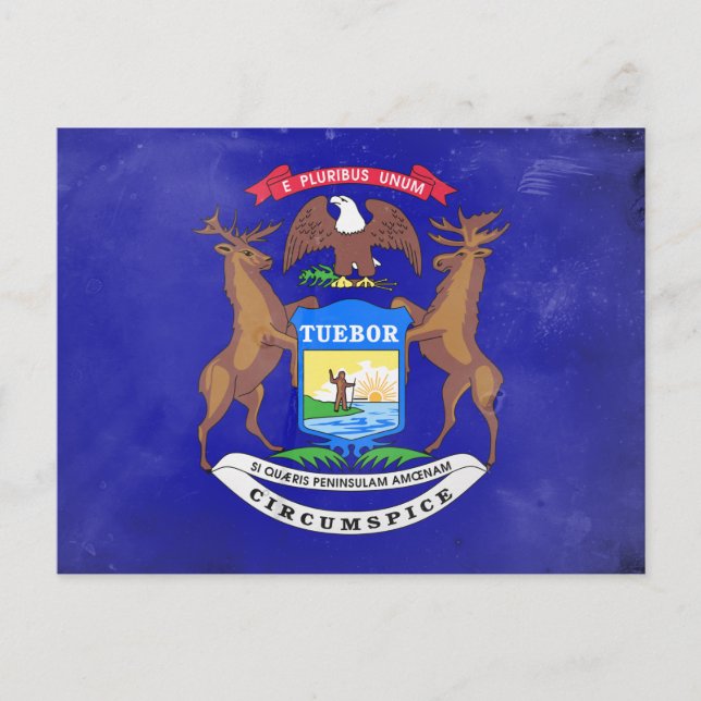 Michigan Vykort (Framsida)