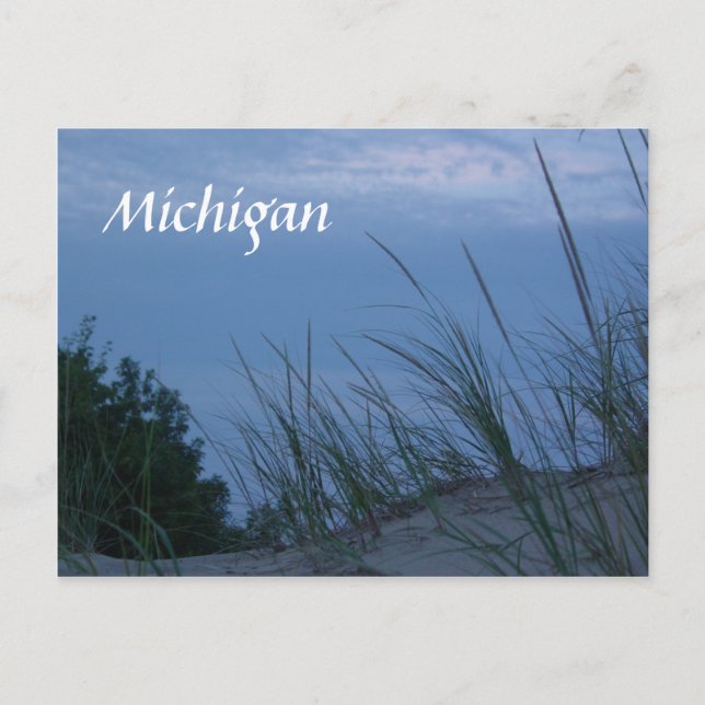 Michigan Vykort (Framsida)