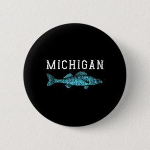 Michigan Walleye Fisherman Angler Midwest Knapp