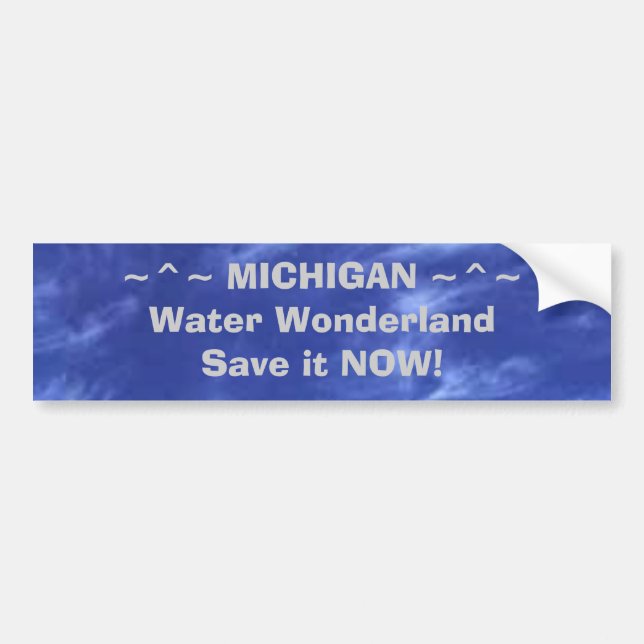 ~^~MICHIGAN ~^~Water WonderlandSa… Bildekal (Framsidan)
