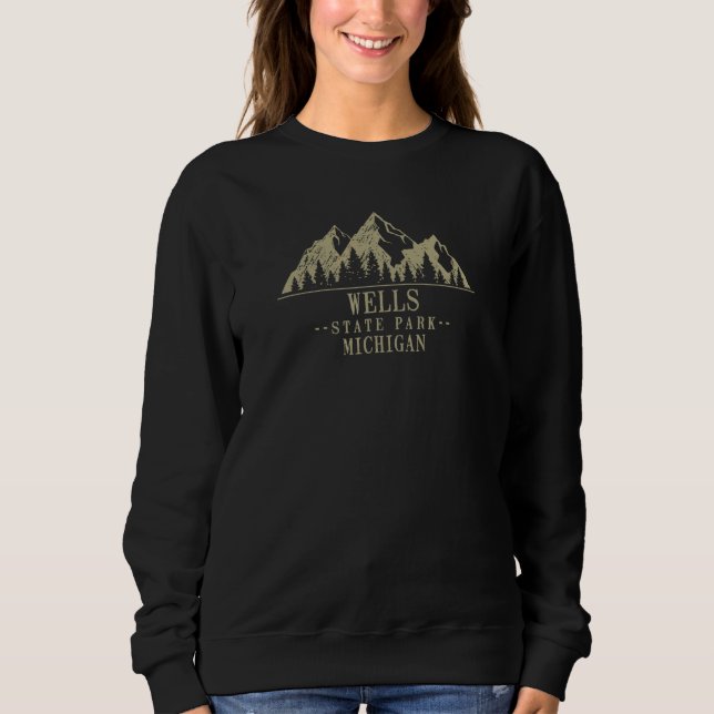 Michigan Wells State Park T Shirt (Framsida)