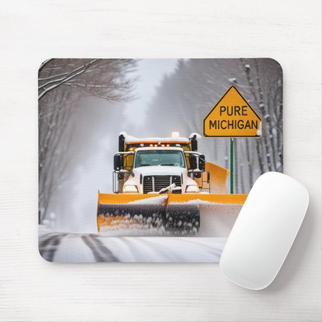 Michigan Winter Snowplow Musmatta (Med mus)