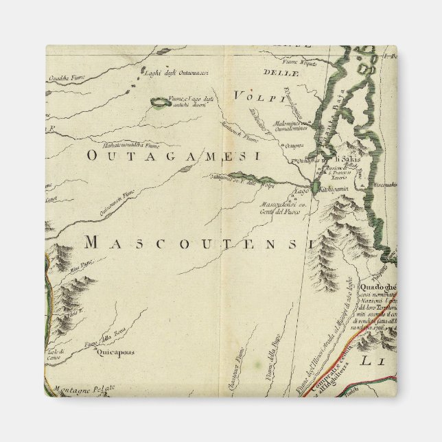 Michigan, Wisconsin, Illinois Magnet (Framsidan)