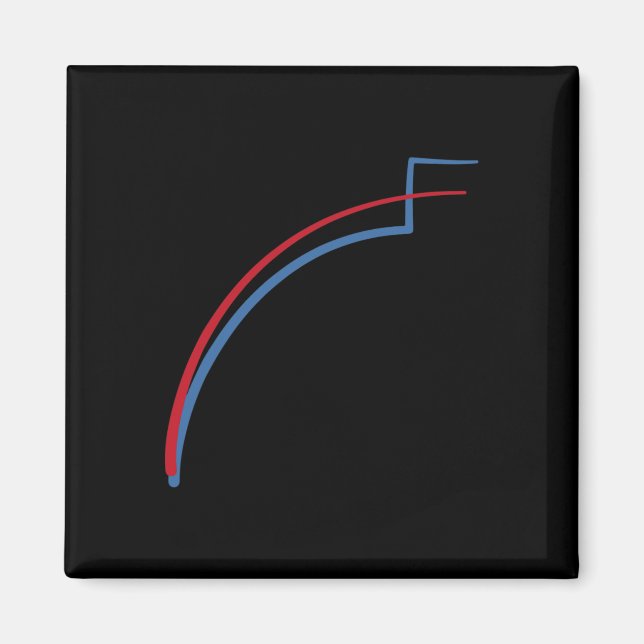 Michigan Wisconsin Trump Vs Biden Voting Count Spi Magnet (Framsidan)