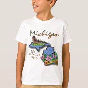 Michigan wolverinen statliga Robin Apple T-shirt