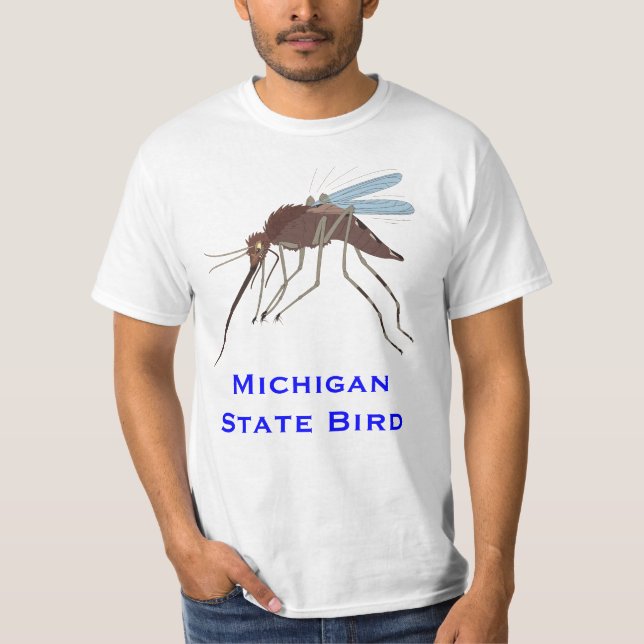 Michiganfågel Tee (Framsida)