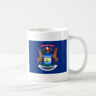 Michiganflagga Kaffemugg
