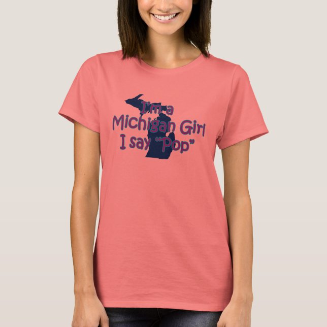 michiganflickpop t-shirt (Framsida)