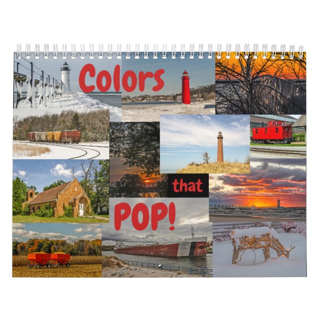 Michiganfoton från hela staten kalender (Omslag)