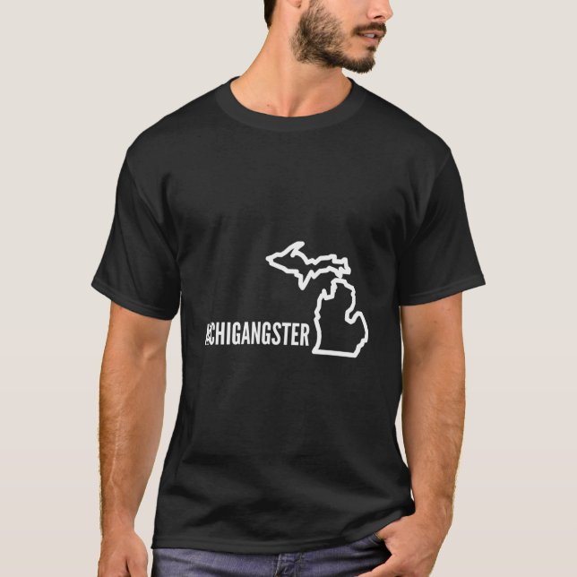 Michigangster T Shirt (Framsida)