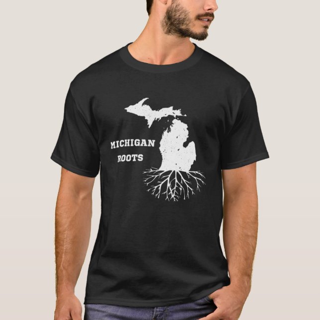 Michiganrötter T Shirt (Framsida)
