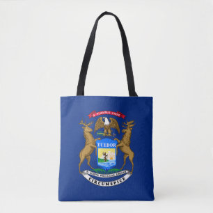 Michigans delstatsflagga tygkasse