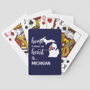 Michigans hem är där hjärtat finns casinokort