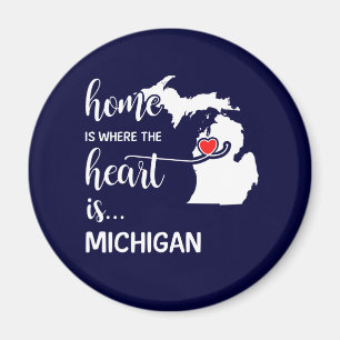 Michigans hem är där hjärtat finns magnet