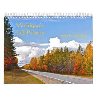 Michigans höstpalett 2027 kalender