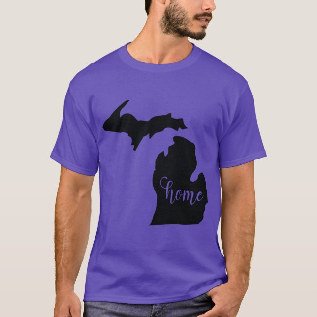 Michigans statliga hem t shirt (Framsida)