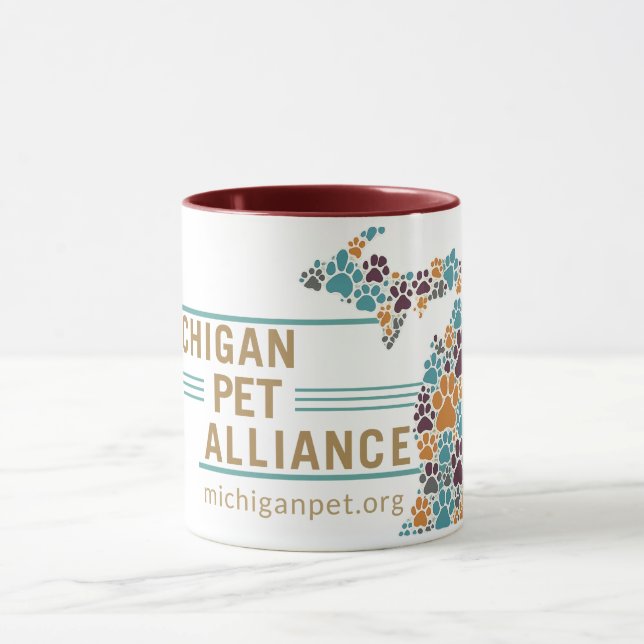 Michigans Tass avtryck-kaffe Mugg (Center)