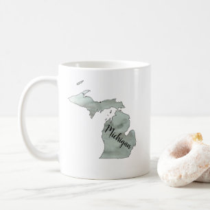 Michiganstaten Illustration Mugg