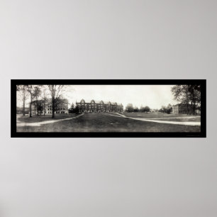 Michiganstaten Universiteten Photo 1912 Poster