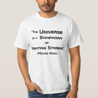 Michio Kaku citationsteckenutslagsplats T-shirt