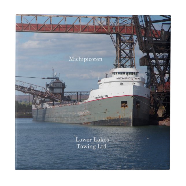 Michipicoten tile kakelplatta (Framsidan)