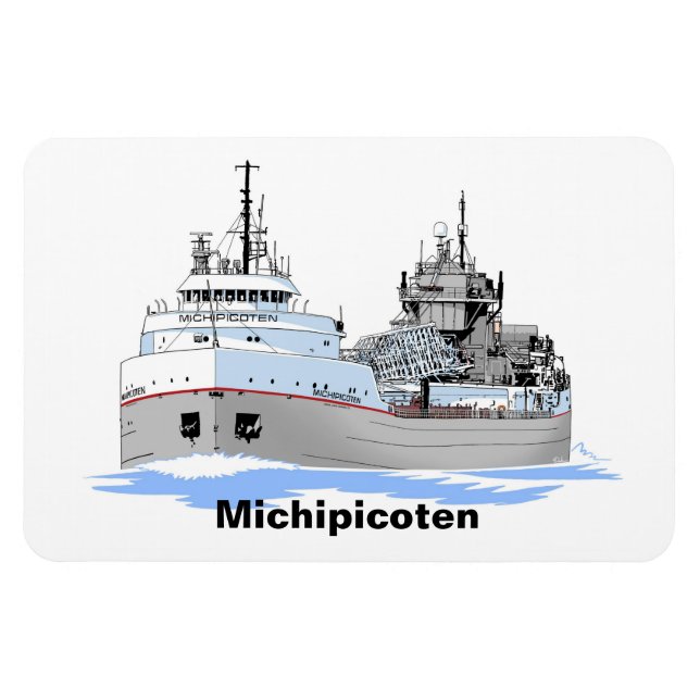 Michipicoten (Underbar Sjöar) Magnet (Horisontell)