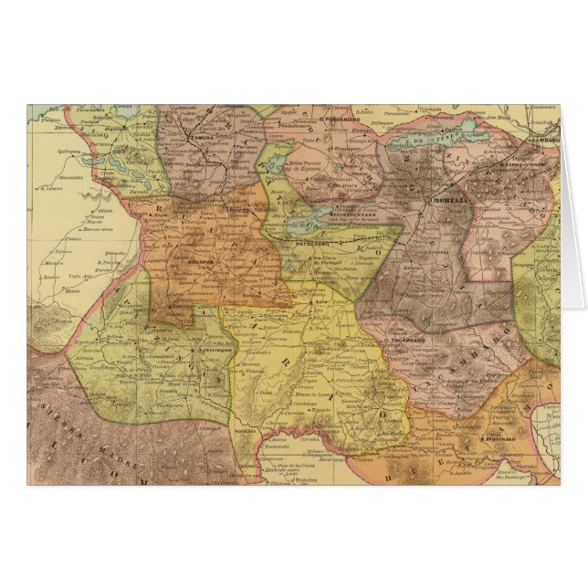 Michoacan Hälsningskort (Framsidan Horizontal)