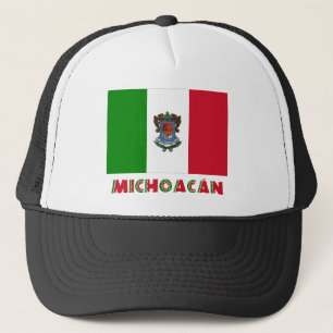 Michoacán inofficiell flagga truckerkeps