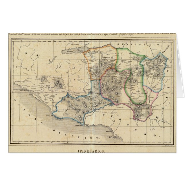 Michoacan, Mexiko 2 Hälsningskort (Framsidan Horizontal)