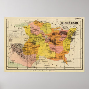 Michoacan, Mexiko Poster
