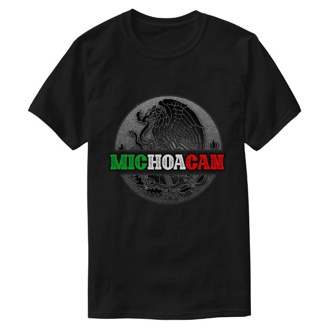 Michoacan Mexiko T Shirt (Mens Michoacan Mexico Tshrt T-Shirt)