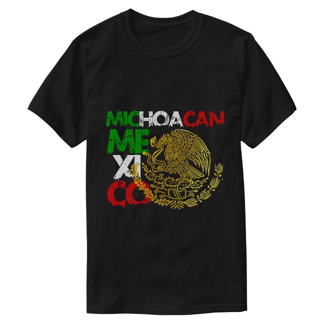 Michoacan Mexikos flagga  T Shirt (Michoacan Mexico Flag T-Shirt)