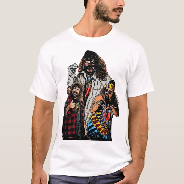 Mick Foley T-ShirtMick Foley T Shirt (Framsida)