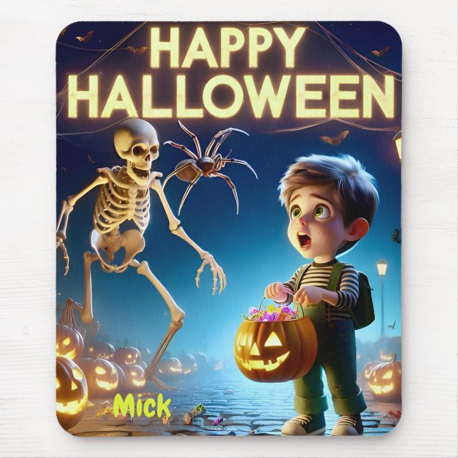 MICK ~ Happy halloween ~ Mousepad Musmatta (Framsidan)