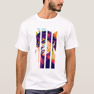 Mick Jagger Rock Legend - Rolling Stones Frontman  T Shirt