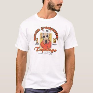 Mick L 'orange" vid Robyn Feeley T-shirt