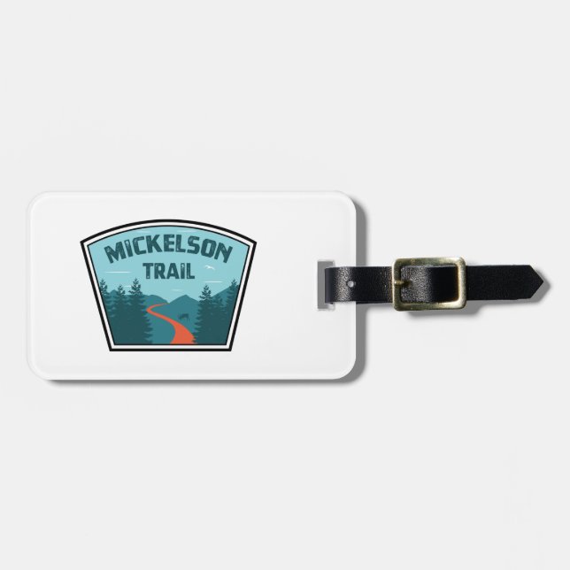 Mickelson Trail Bagagebricka (Horisontell Framsida)