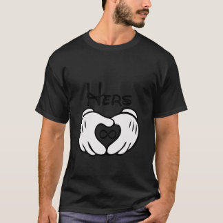 Mickey G-l-o-v-e Couple Shirt 1 T Shirt