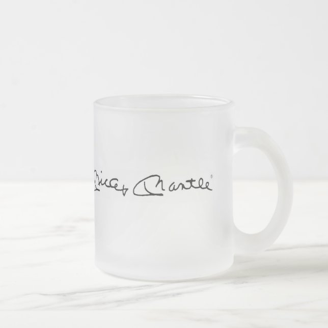 Mickey Mantle® frostad Glass mugg (Höger)