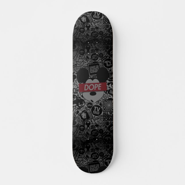 Mickey Mini Skateboard Bräda 18,5 Cm (Framsida)