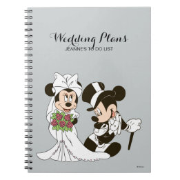 Mickey & Minnie Bröllop | Att Gifta Sig Anteckningsbok